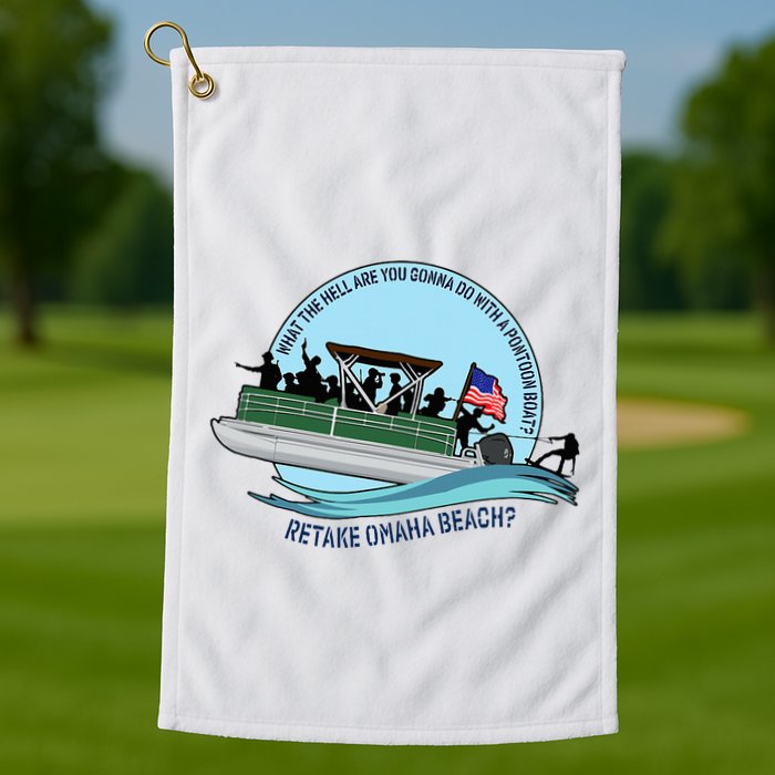 Retake Omaha Beach Golf Towel