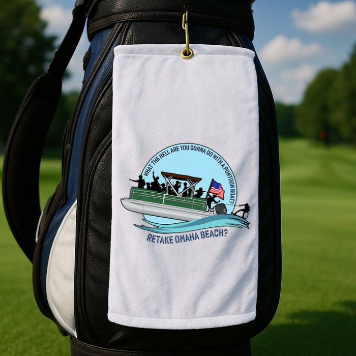 Retake Omaha Beach Golf Towel