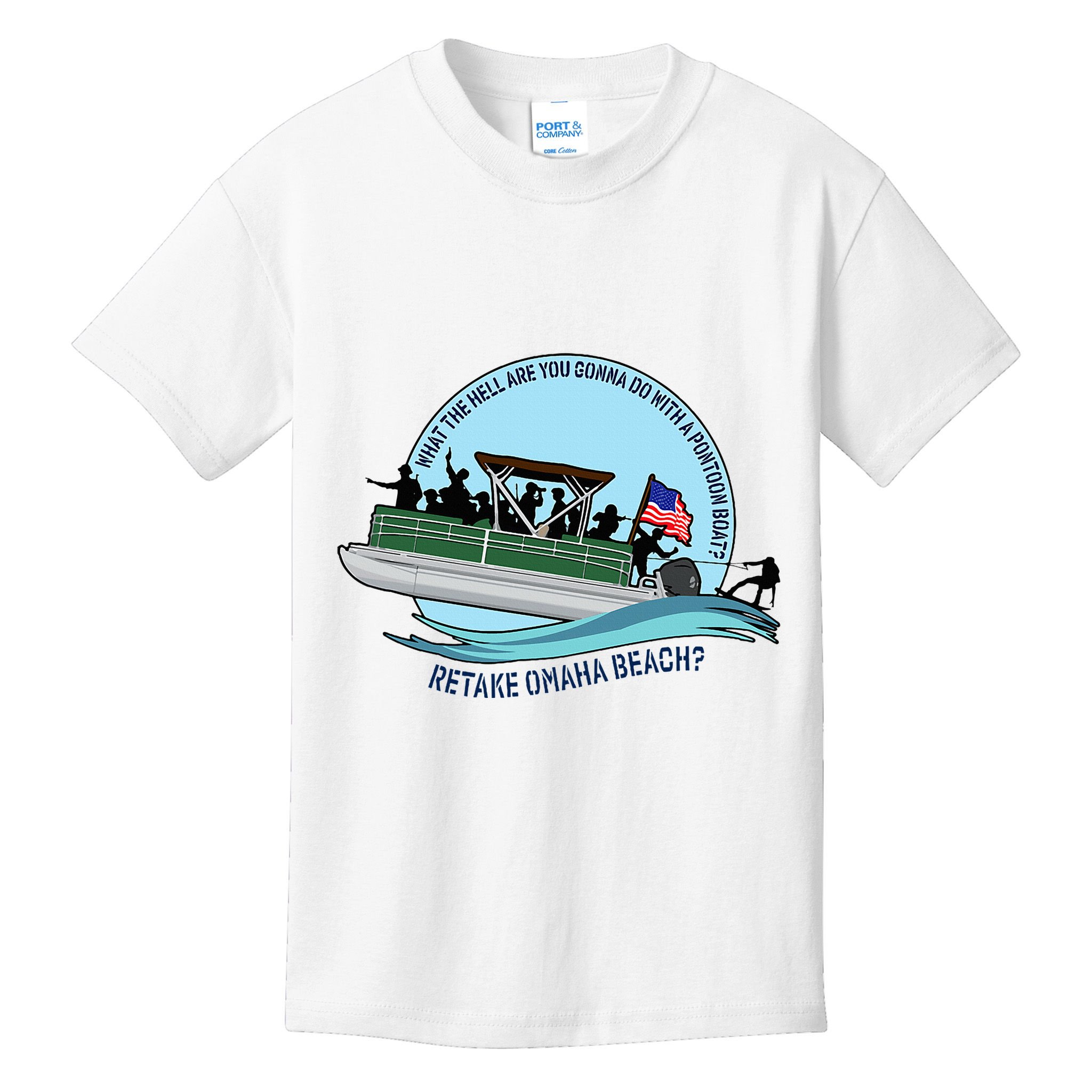 Retake Omaha Beach Kids T-Shirt