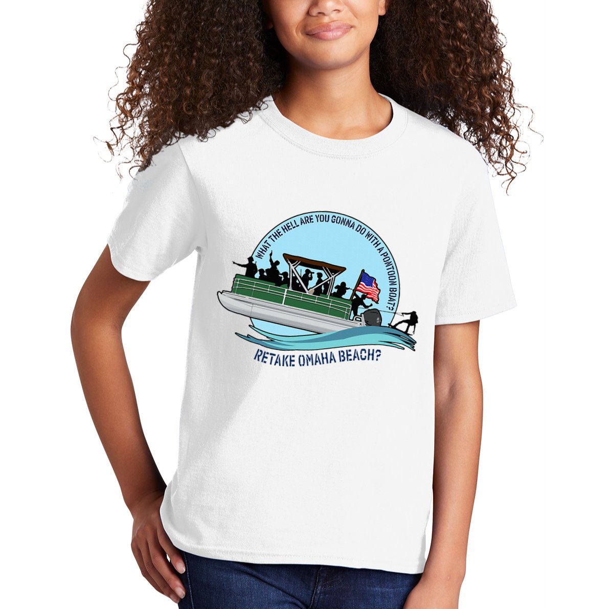 Retake Omaha Beach Kids T-Shirt
