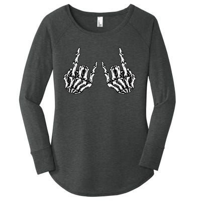 Rock On Band Tees For Women Rock And Roll For Men Women's Perfect Tri Tunic Long Sleeve Shirt