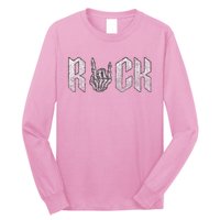 Rock On Band S For Women Rock And Roll T S For Long Sleeve Shirt