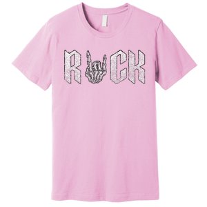 Rock On Band S For Women Rock And Roll T S For Premium T-Shirt