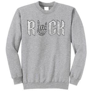 Rock On Band S For Women Rock And Roll T S For Tall Sweatshirt