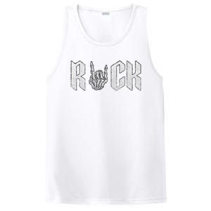 Rock On Band S For Women Rock And Roll T S For PosiCharge Competitor Tank