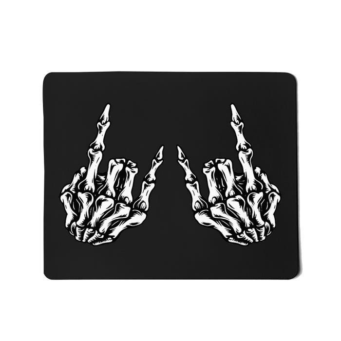 Rock On Band Tees For Women Rock And Roll Mousepad