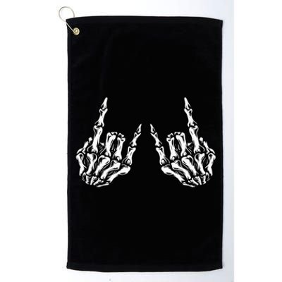 Rock On Band Tees For Women Rock And Roll Platinum Collection Golf Towel