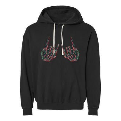 Rock On Band S Rock And Roll Graphic Novelty Concert Garment-Dyed Fleece Hoodie