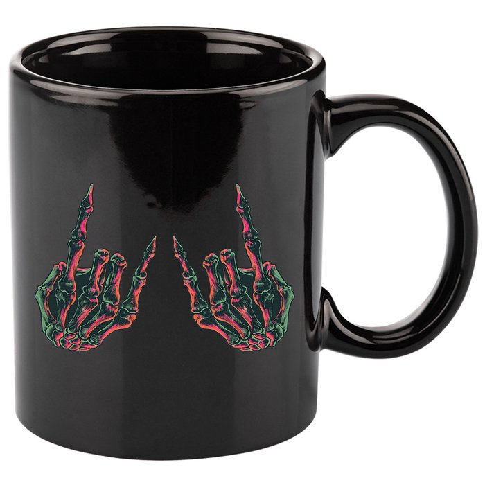 Rock On Band S Rock And Roll Graphic Novelty Concert 11oz C Handle Ceramic Mug