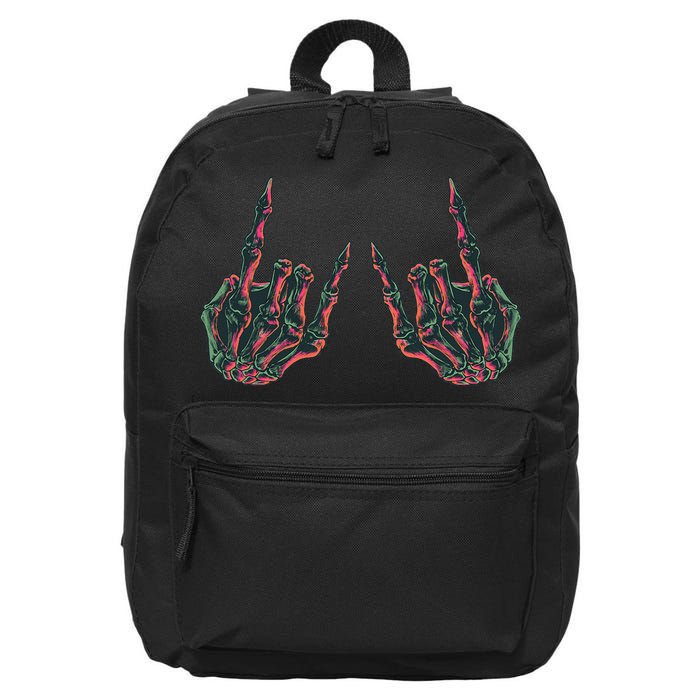 Rock On Band S Rock And Roll Graphic Novelty Concert 16 in Basic Backpack