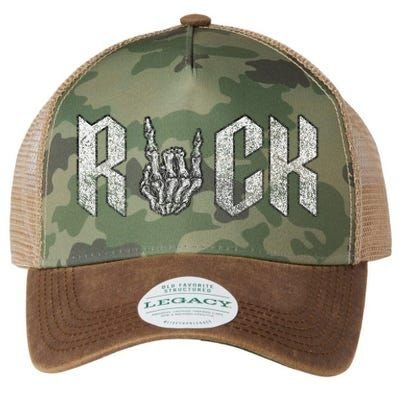 Rock On Band For  Rock And Roll Legacy Tie Dye Trucker Hat