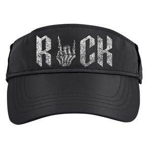 Rock On Band For  Rock And Roll Adult Drive Performance Visor