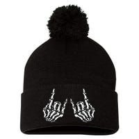 Rock On Band Tees For Women Rock And Roll For Men Pom Pom 12in Knit Beanie