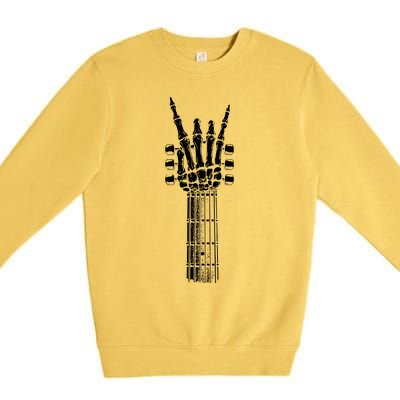 Rock On Band Tees For Women Rock And Roll For Men Premium Crewneck Sweatshirt