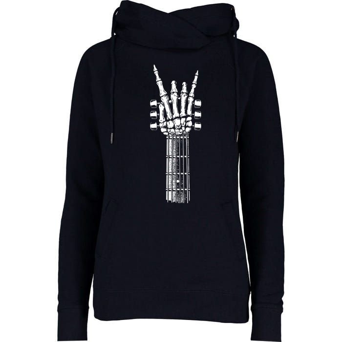 Rock On Band Tees For Women Rock And Roll For Men Womens Funnel Neck Pullover Hood