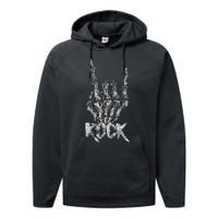 Rock On Band S Rock And Roll Concert Graphic S Performance Fleece Hoodie