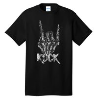 Rock On Band S Rock And Roll Concert Graphic S Tall T-Shirt