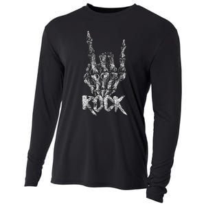 Rock On Band S Rock And Roll Concert Graphic S Cooling Performance Long Sleeve Crew