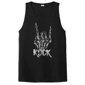 Rock On Band S Rock And Roll Concert Graphic S PosiCharge Competitor Tank