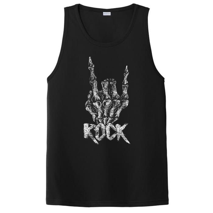 Rock On Band S Rock And Roll Concert Graphic S PosiCharge Competitor Tank