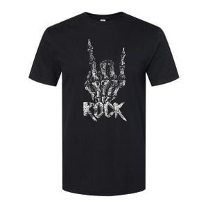 Rock On Band S Rock And Roll Concert Graphic S Softstyle CVC T-Shirt