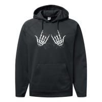 Rock On Band Rock And Roll Halloween Costume Performance Fleece Hoodie