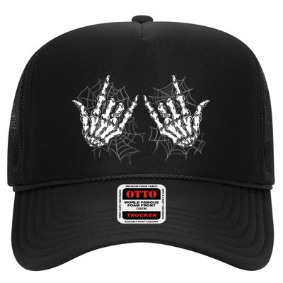 Rock On Band Rock And Roll Halloween Costume Trucker Hat
