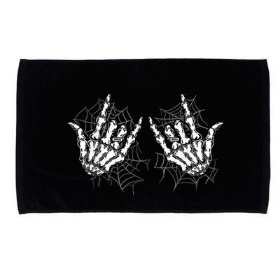 Rock On Band Rock And Roll Halloween Costume Microfiber Hand Towel