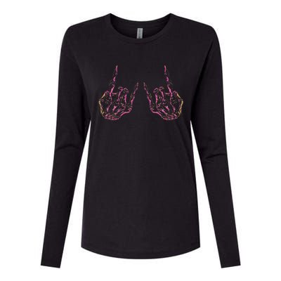 Rock On Band Tees For Women Rock And Roll Womens Cotton Relaxed Long Sleeve T-Shirt