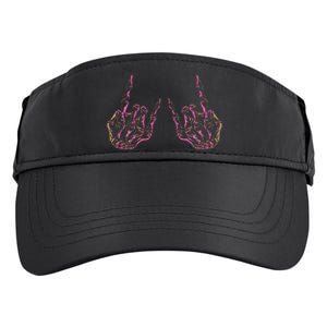 Rock On Band Tees For Women Rock And Roll Adult Drive Performance Visor