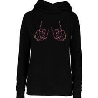 Rock On Band Tees For Women Rock And Roll Womens Funnel Neck Pullover Hood