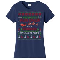 Run Over By A Reindeer Christmas So Pardon Me Gift For Christmas Women's T-Shirt