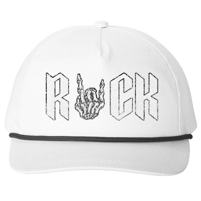 Rock On Band S For Women Rock And Roll Snapback Five-Panel Rope Hat