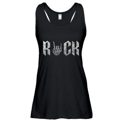 Rock On Band S For Women Rock And Roll Ladies Essential Flowy Tank