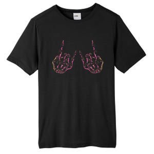 Rock On Band For Women Rock And Roll Tall Fusion ChromaSoft Performance T-Shirt