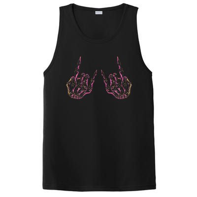 Rock On Band For Women Rock And Roll PosiCharge Competitor Tank