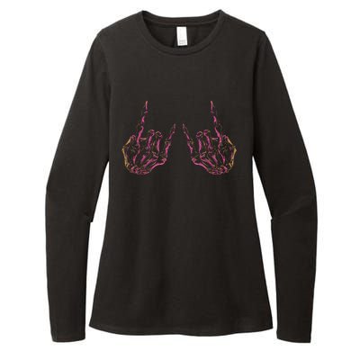 Rock On Band Tees For Women Rock And Roll Womens CVC Long Sleeve Shirt