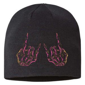 Rock On Band Tees For Women Rock And Roll Sustainable Beanie