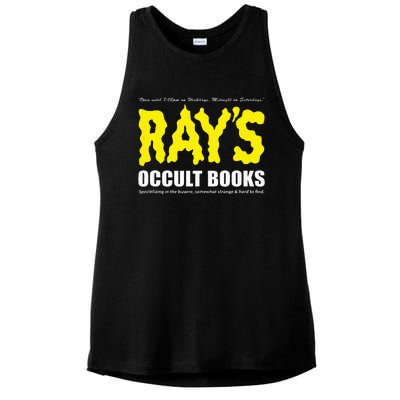 RayS Occult Books Ladies PosiCharge Tri-Blend Wicking Tank