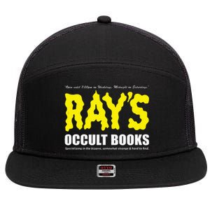 RayS Occult Books 7 Panel Mesh Trucker Snapback Hat