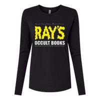 RayS Occult Books Womens Cotton Relaxed Long Sleeve T-Shirt