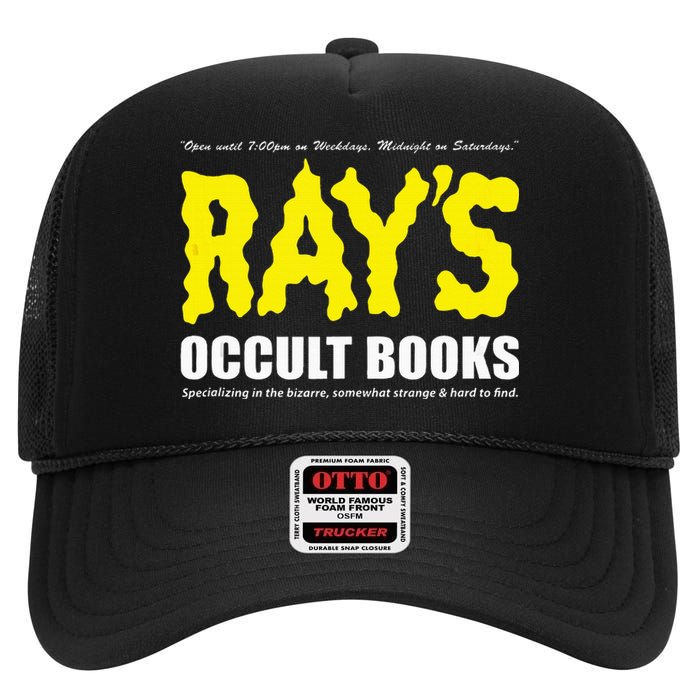 RayS Occult Books High Crown Mesh Back Trucker Hat