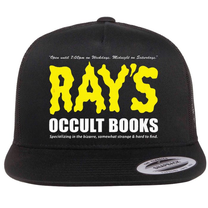 RayS Occult Books Flat Bill Trucker Hat