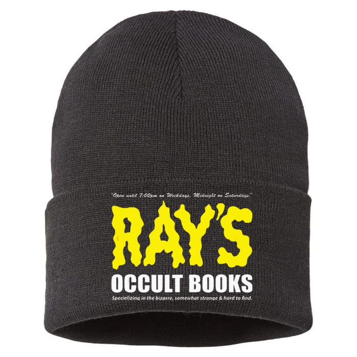 RayS Occult Books Sustainable Knit Beanie