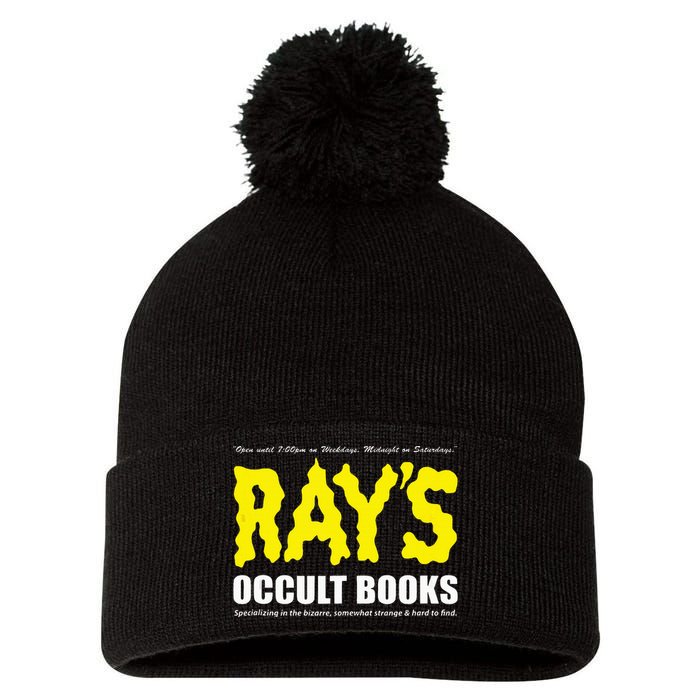 RayS Occult Books Pom Pom 12in Knit Beanie