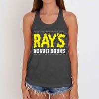 RayS Occult Books Women's Knotted Racerback Tank