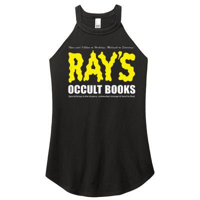 RayS Occult Books Women's Perfect Tri Rocker Tank