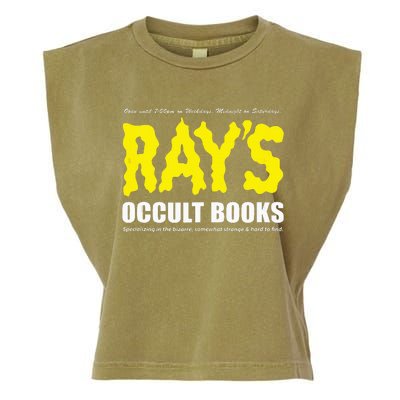 RayS Occult Books Garment-Dyed Women's Muscle Tee