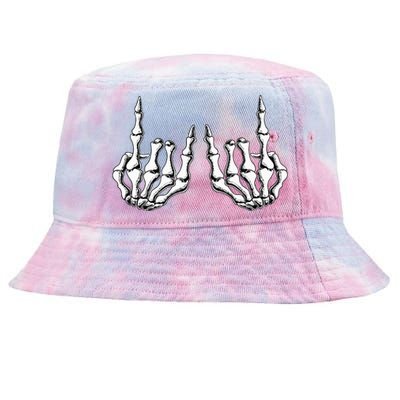 Rock On Band Rock And Roll Women Halloween Costume Tie-Dyed Bucket Hat