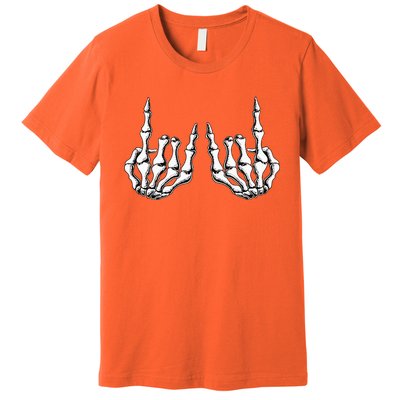 Rock On Band Rock And Roll Women Halloween Costume Premium T-Shirt